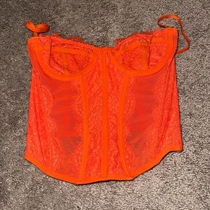 urban outfitters corset top